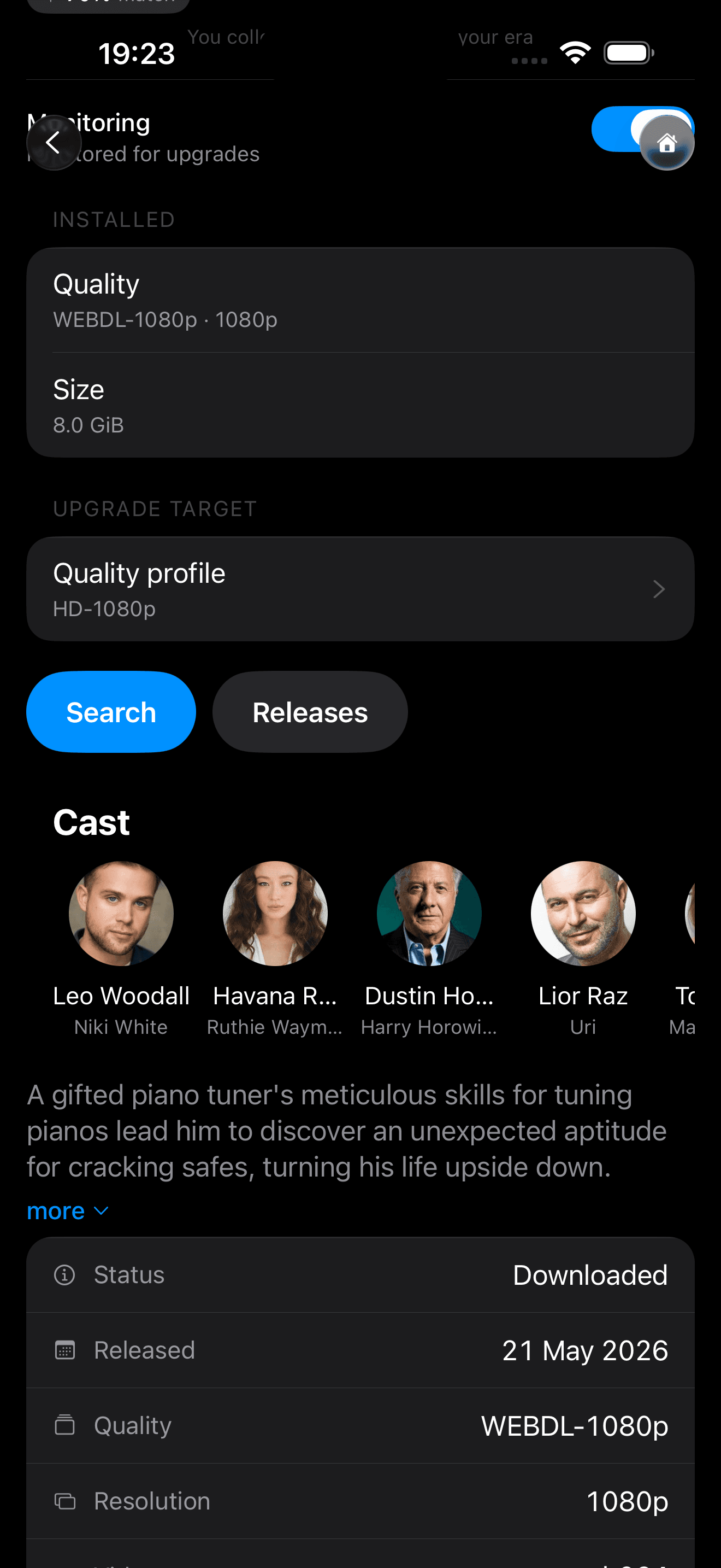 Quartermaster app screen 7