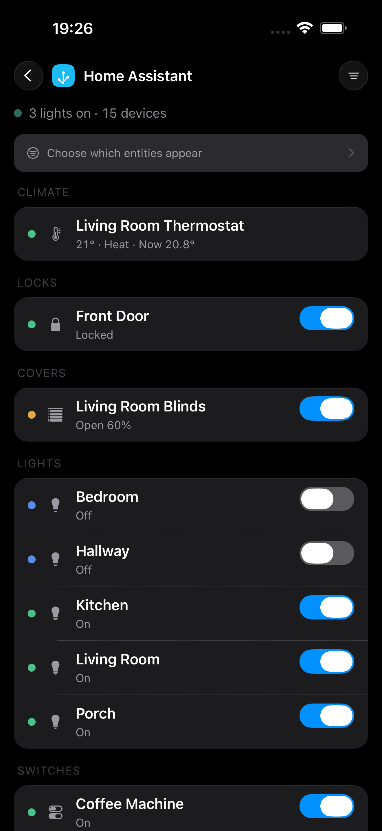 Quartermaster app screen 16